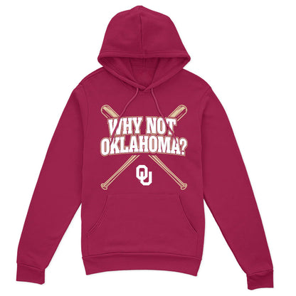 Unisex College Baseball Why Not Graphic Shirt