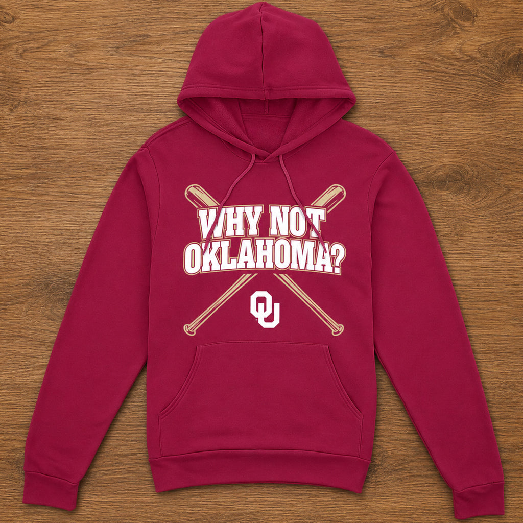 Unisex College Baseball Why Not Graphic Shirt