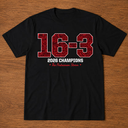 Unisex Hockey Champions Score Graphic Shirt