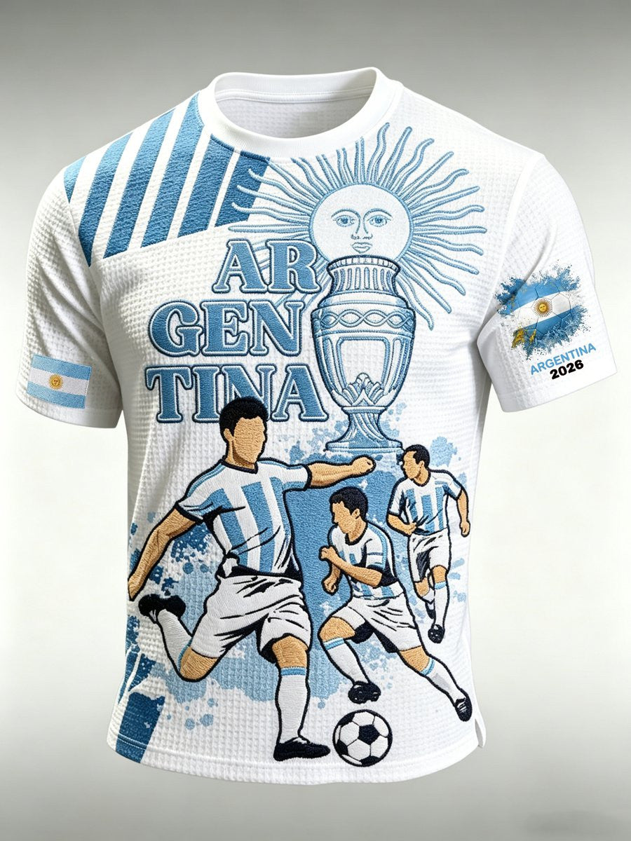 Unisex Argentina Forever Graphic Shirt for Soccer Fans
