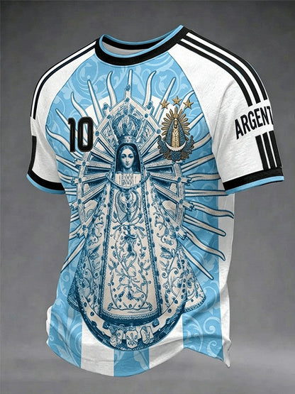 Unisex Argentina Global Soccer Event 2026 Graphic Shirt for Soccer Fans