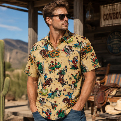 Western Highway Adventure Hawaiian Shirt