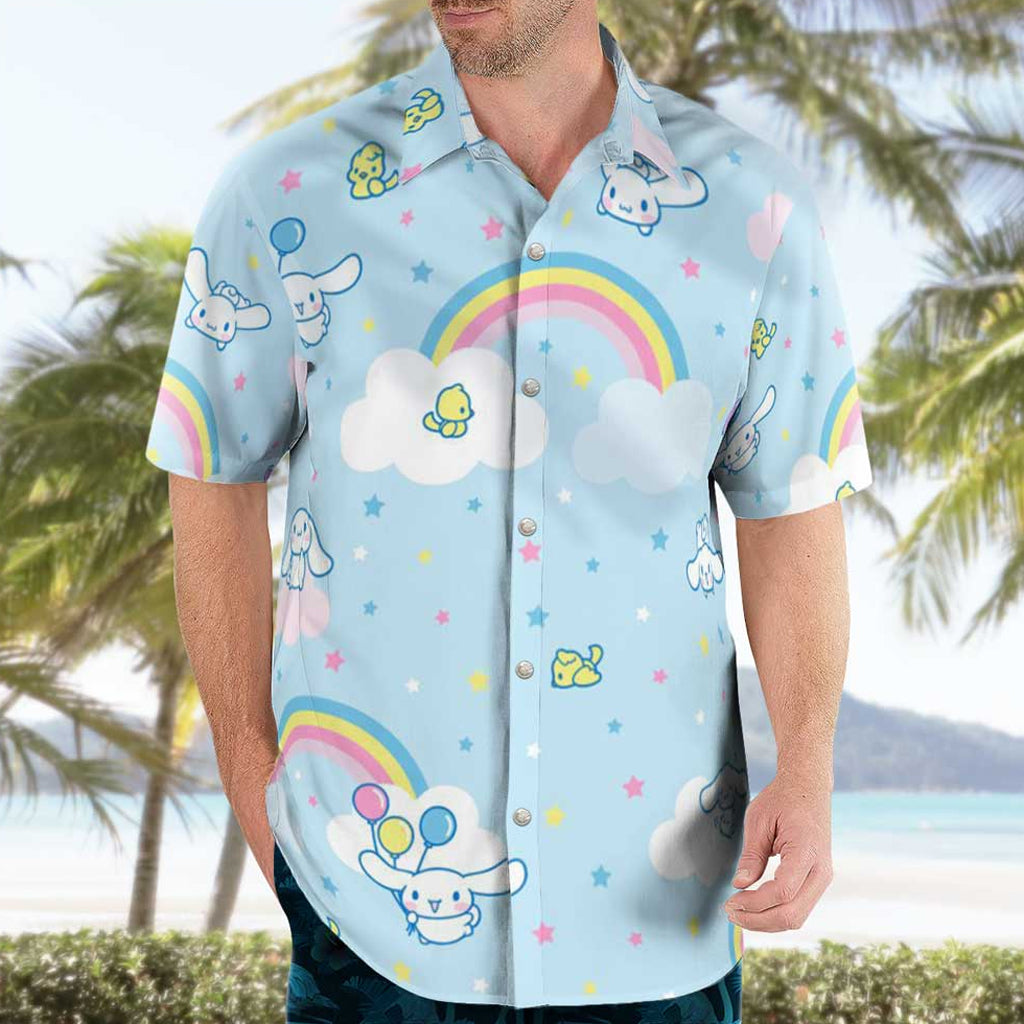 Cute Kawaii Tropical Hawaiian Shirt