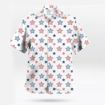 Star-Spangled Elegance Hawaiian Shirt