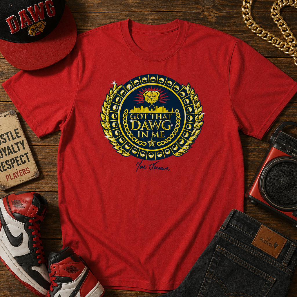 Dawg Chain Graphic Shirt for Everyday Casual Wear