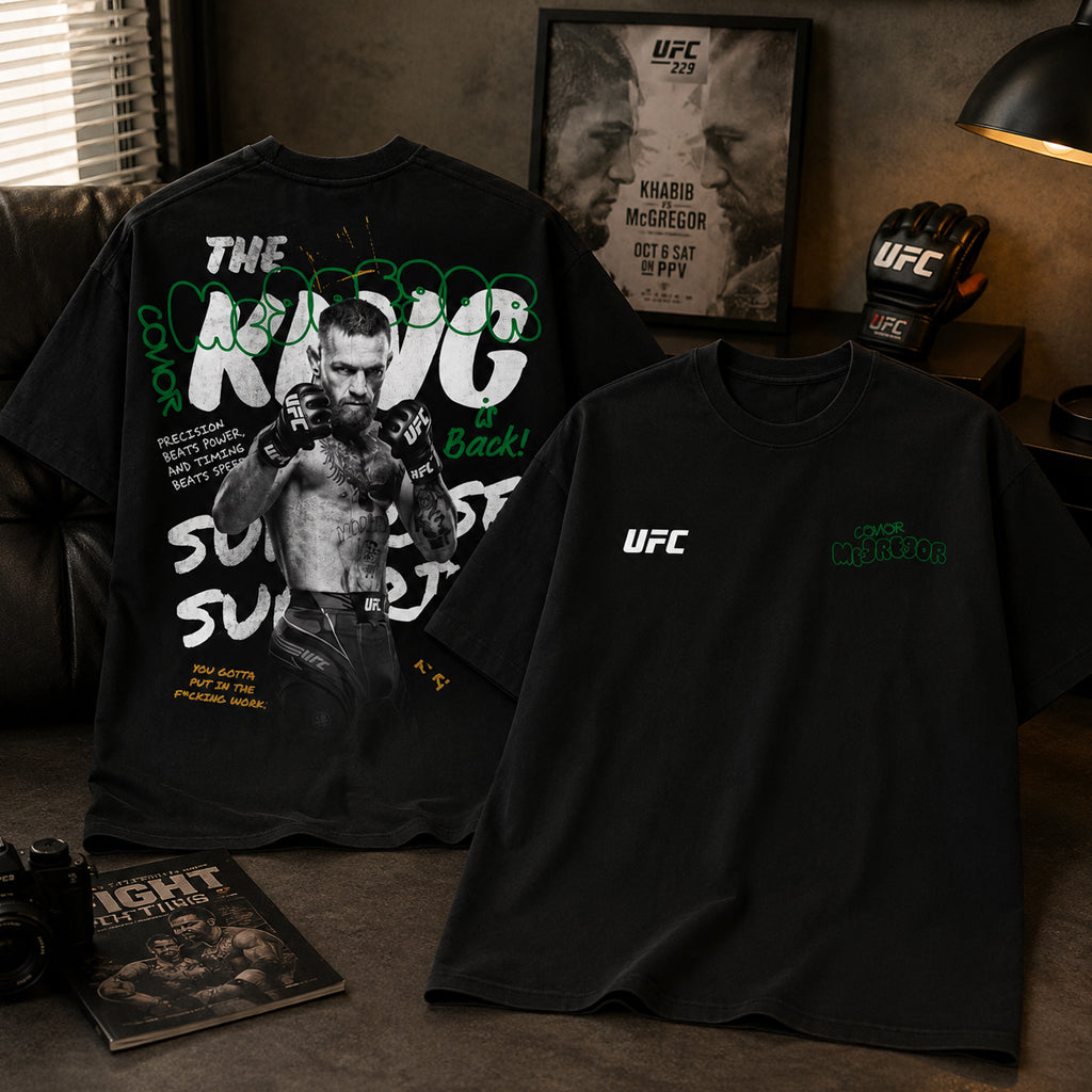 Black King Boxy T-Shirt