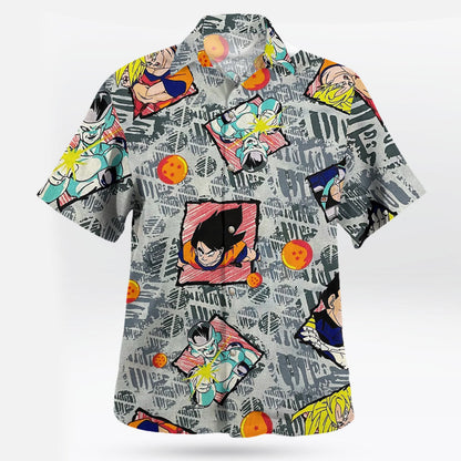 Dragon Ball Z Retro Anime Hawaiian Shirt