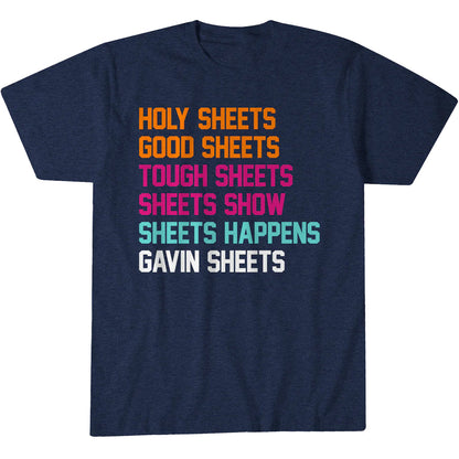 San Diego Padres Gavin Sheets Sheets List Shirt