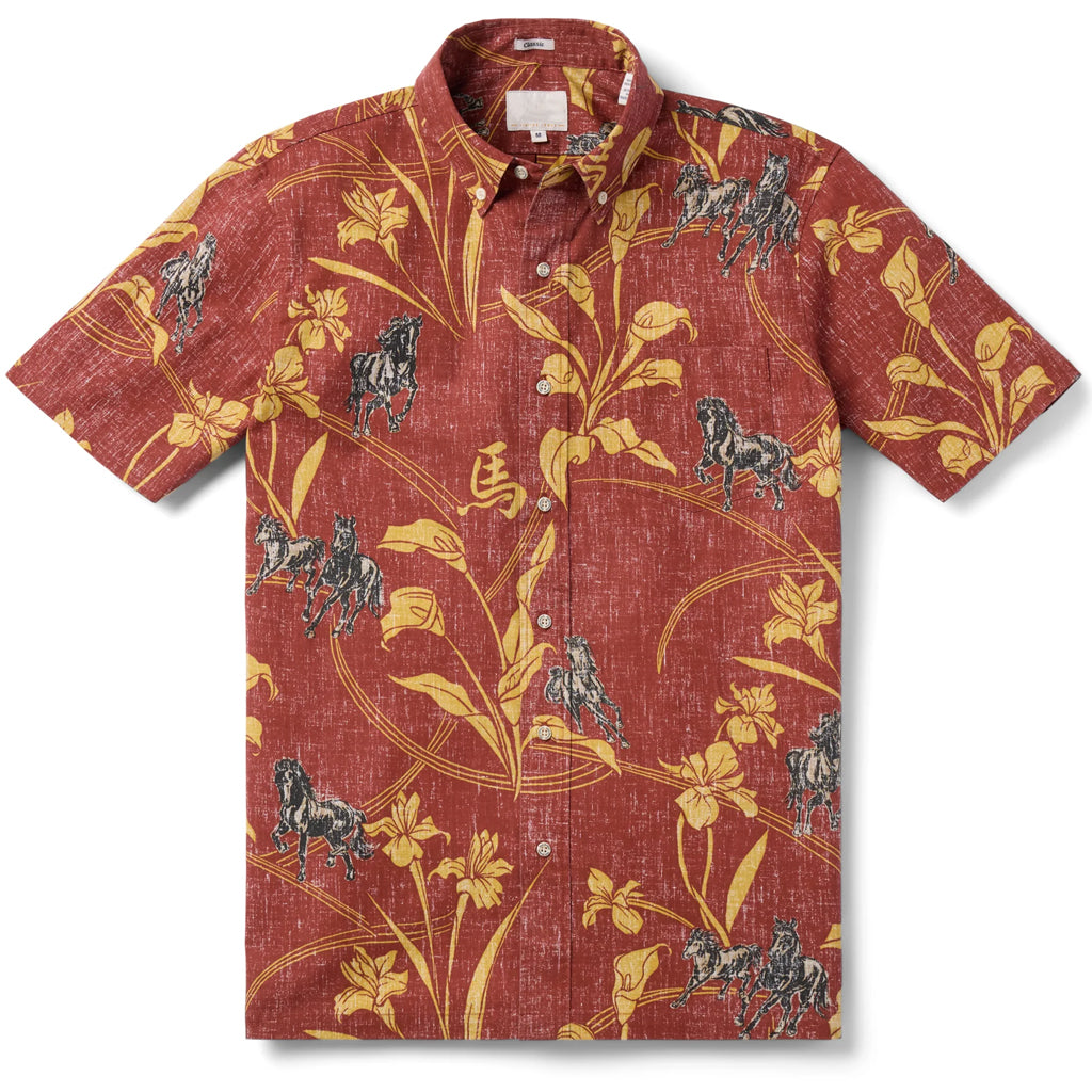 Year Of Horse 2026 Red Hawaiian Shirt