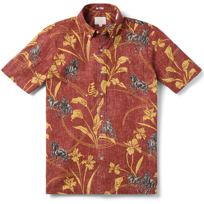 Year Of Horse 2026 Red Hawaiian Shirt