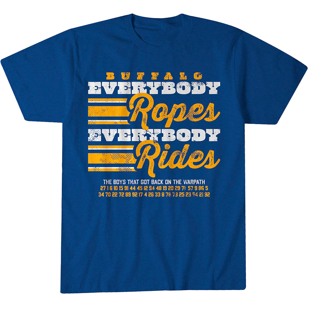 Buffalo Hockey Everybody Ropes Everybody Rides Shirt