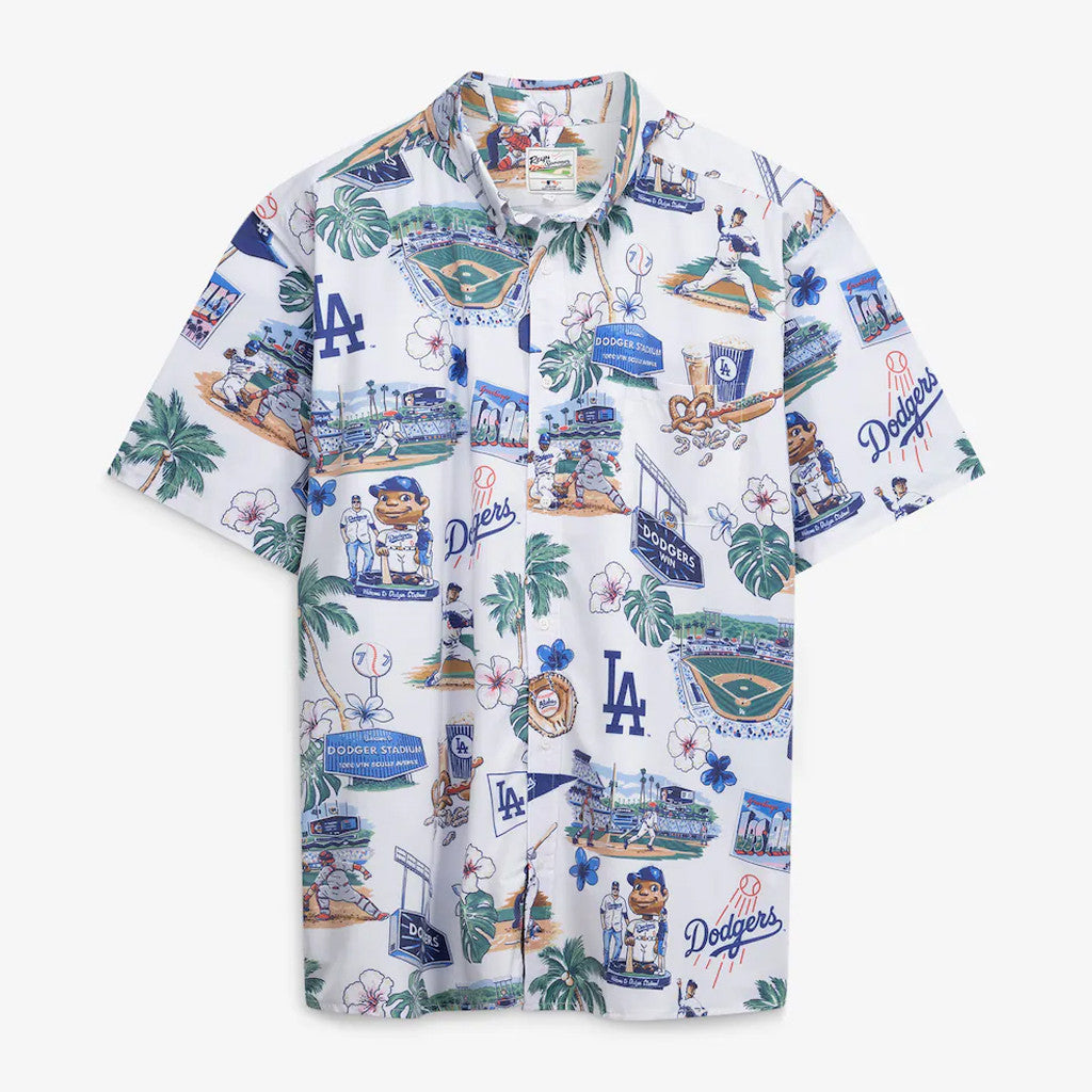 Los Angeles Dodgers Scenic Performance 2026 Hawaiian Shirt