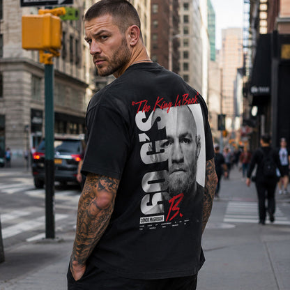 Black The King Is Black T-Shirt