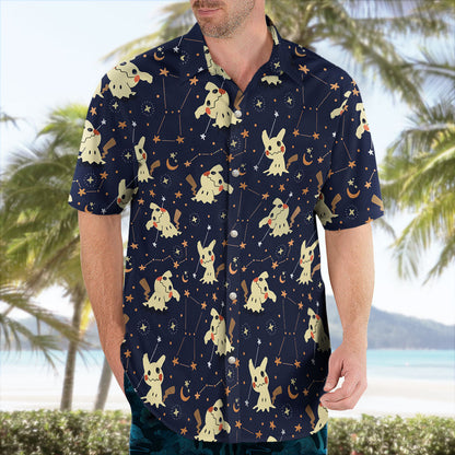 Spooky Cute Night Sky Hawaiian Shirt