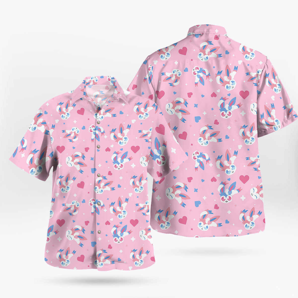 Sweet Pink Fantasy Creature Hawaiian Shirt