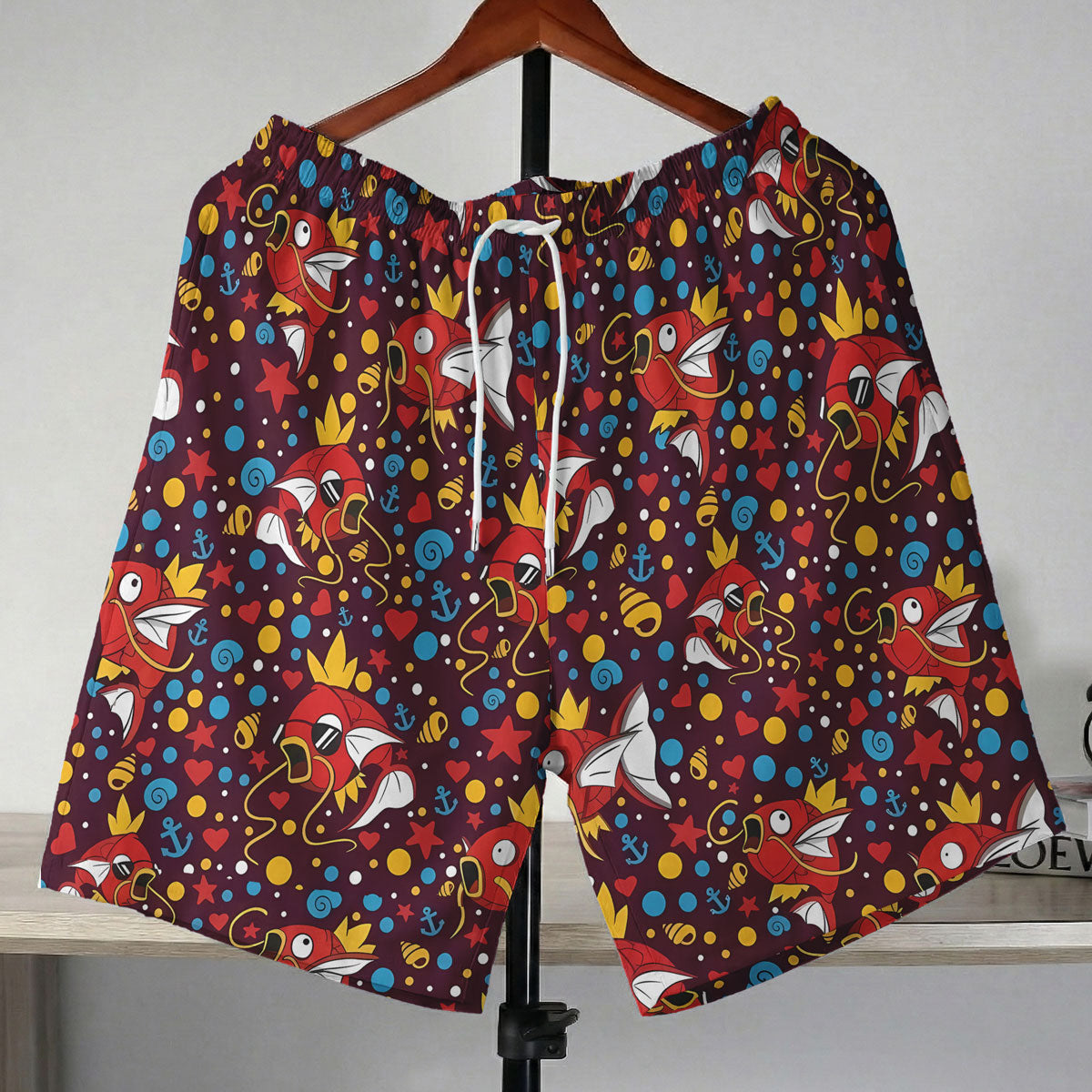 Pokemon Magikarp Funny Tropical Swim Shorts
