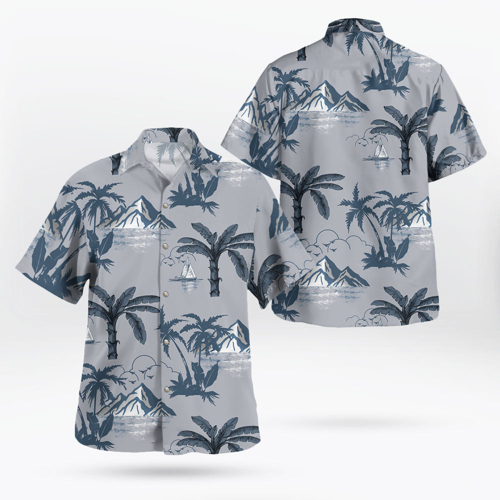 Out Of Time Matt Lee Whitlock Grey Hawaiian Shirt