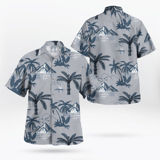 Out Of Time Matt Lee Whitlock Grey Hawaiian Shirt
