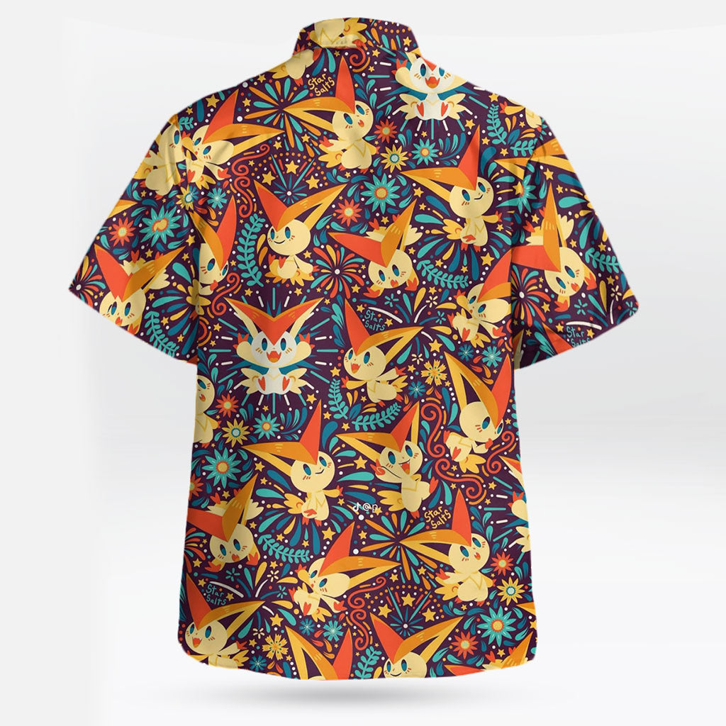 Victory Vibes Tropical Aloha Hawaiian Shirt