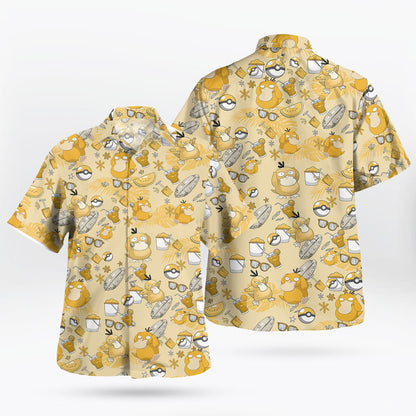 Yellow Duck Summer Mood Hawaiian Shirt