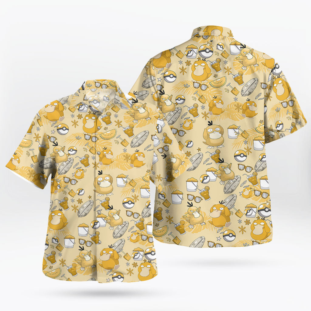 Yellow Duck Summer Mood Hawaiian Shirt