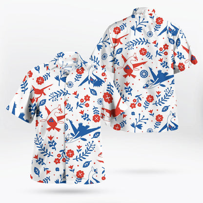 Anime Pokemon Aloha Latias Latios Hawaiian Shirt
