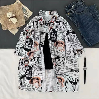Pirate Wanted Men and Women Hawaiian Shirt
