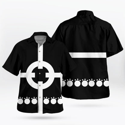 Target Pattern Inspired Hawaiian Shirt