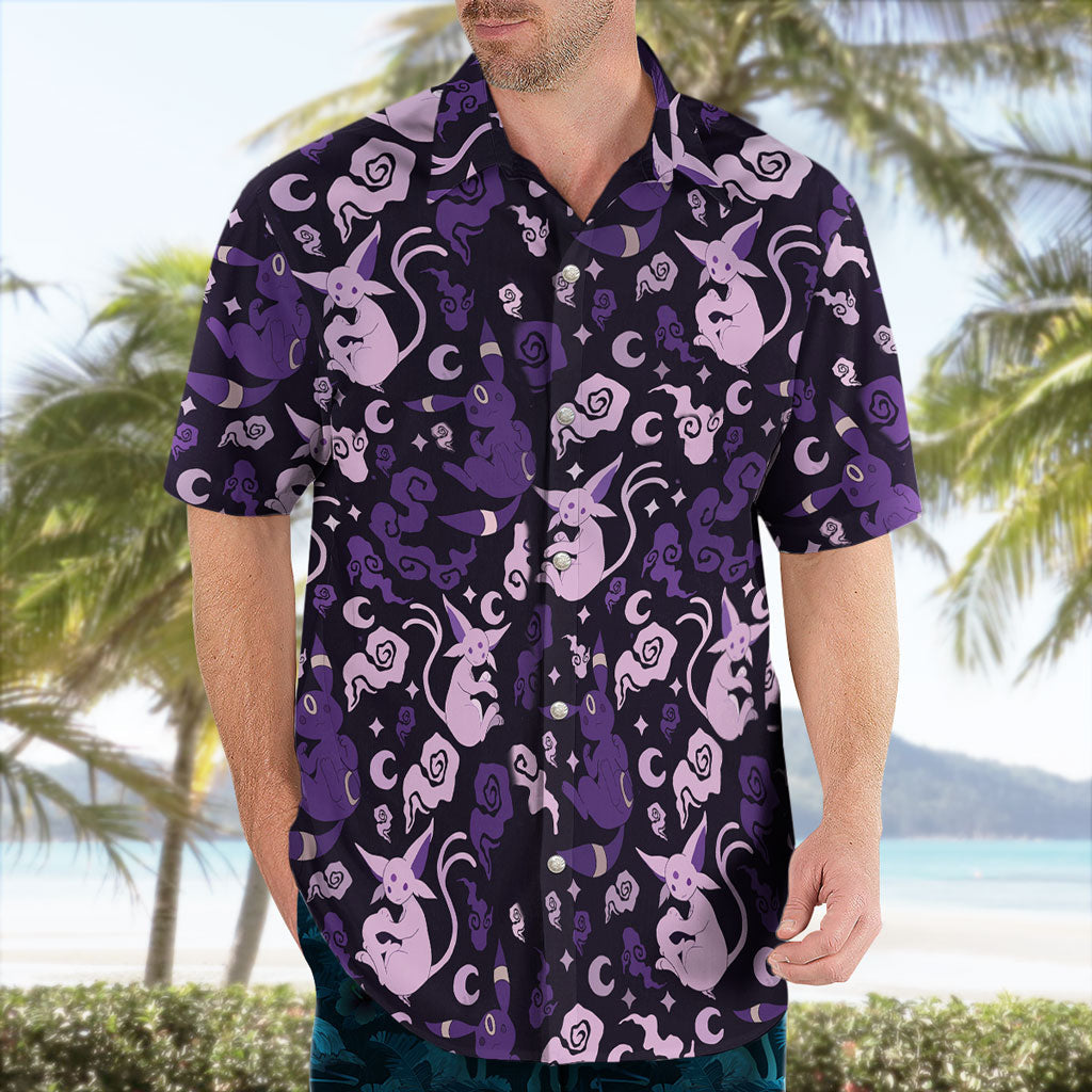 Purple Night Anime Hawaiian Shirt