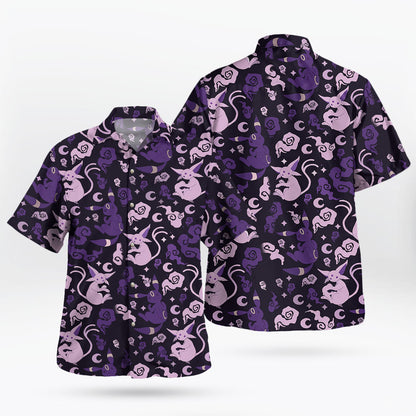 Purple Night Anime Hawaiian Shirt