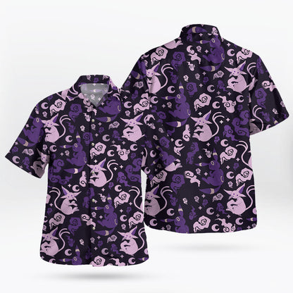 Purple Night Anime Hawaiian Shirt