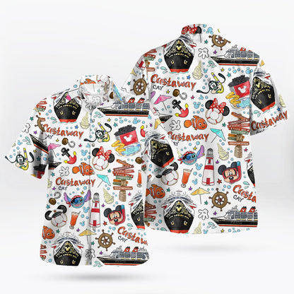 Castaway Cruise Tropical Hawaiian Shirt