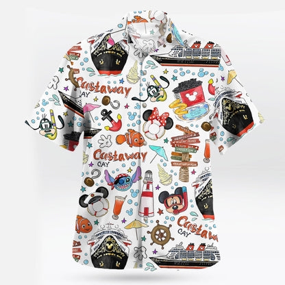 Disney Castaway Cay Cruise Hawaiian Shirt