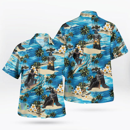 Dark Hero Tropical Beach Aloha Hawaiian Shirt