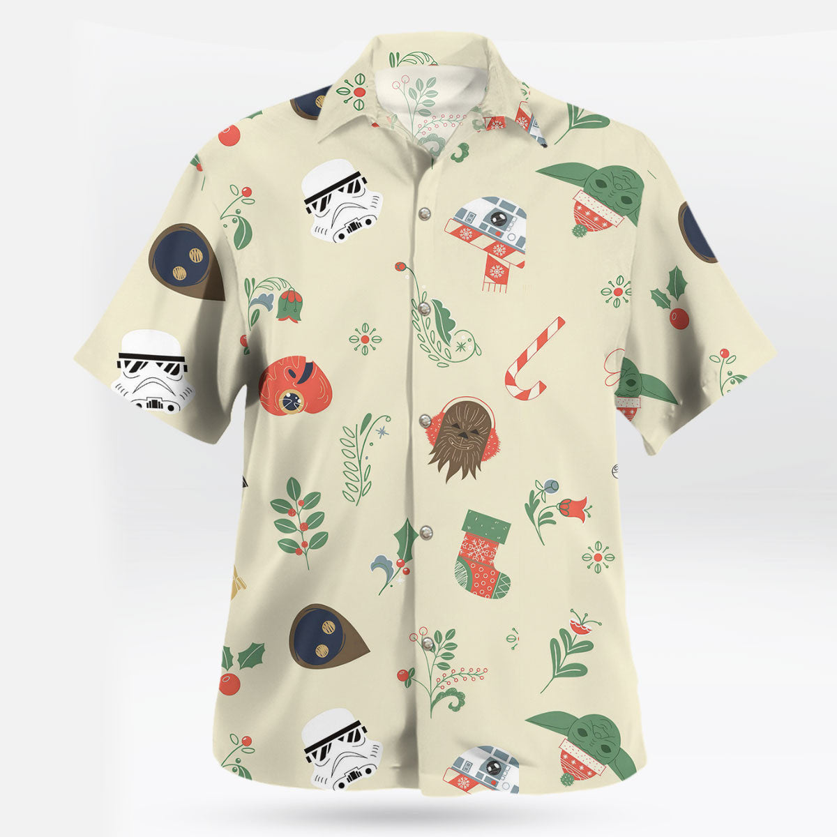 Star Wars Christmas Grogu Holiday Hawaiian Shirt