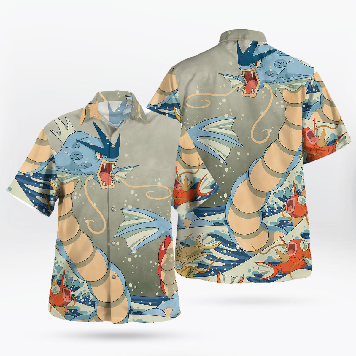 Ocean Fury Summer Hawaiian Shirt