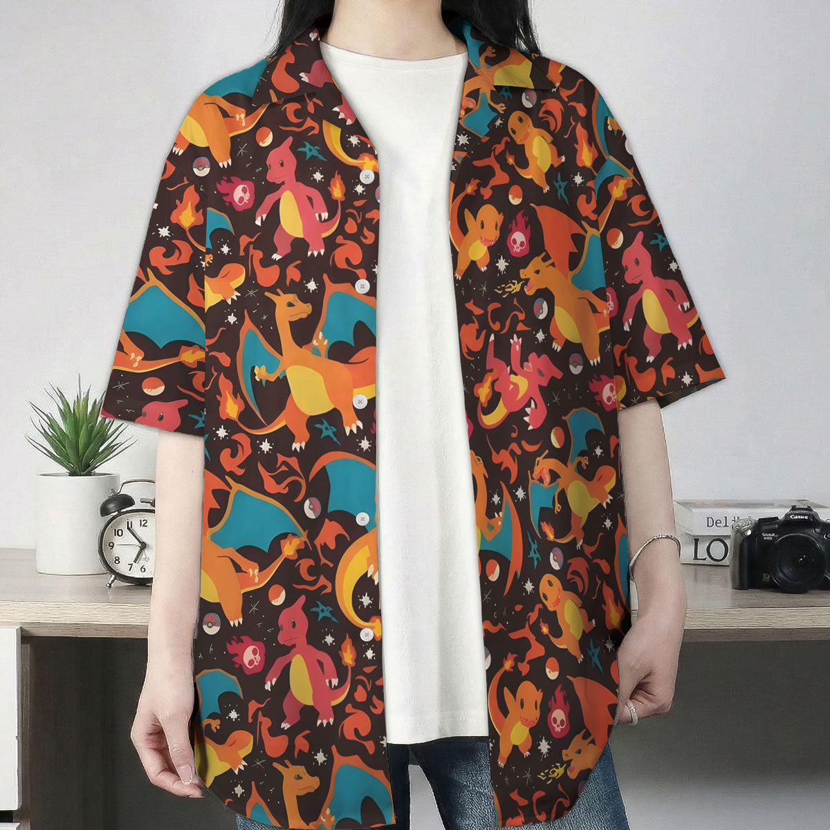 Anime Firestorm Hawaiian Shirt Tropical Summer Style
