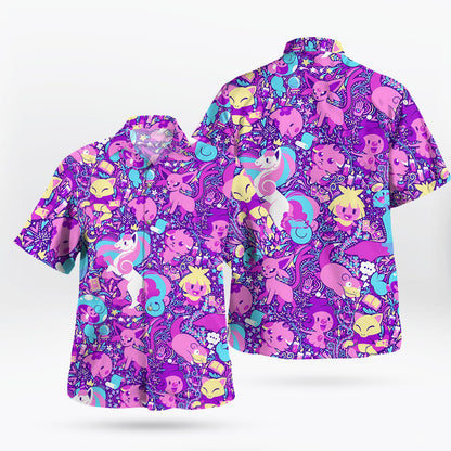 Pink Hawaiian Shirt Step Into a Pink Fantasy World