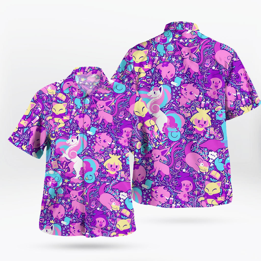 Pink Hawaiian Shirt Step Into a Pink Fantasy World