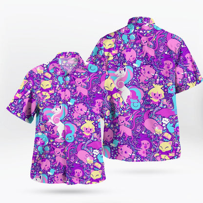Pink Hawaiian Shirt Step Into a Pink Fantasy World