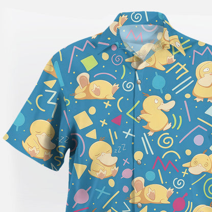 Tropical Retro Pattern Hawaiian Shirt