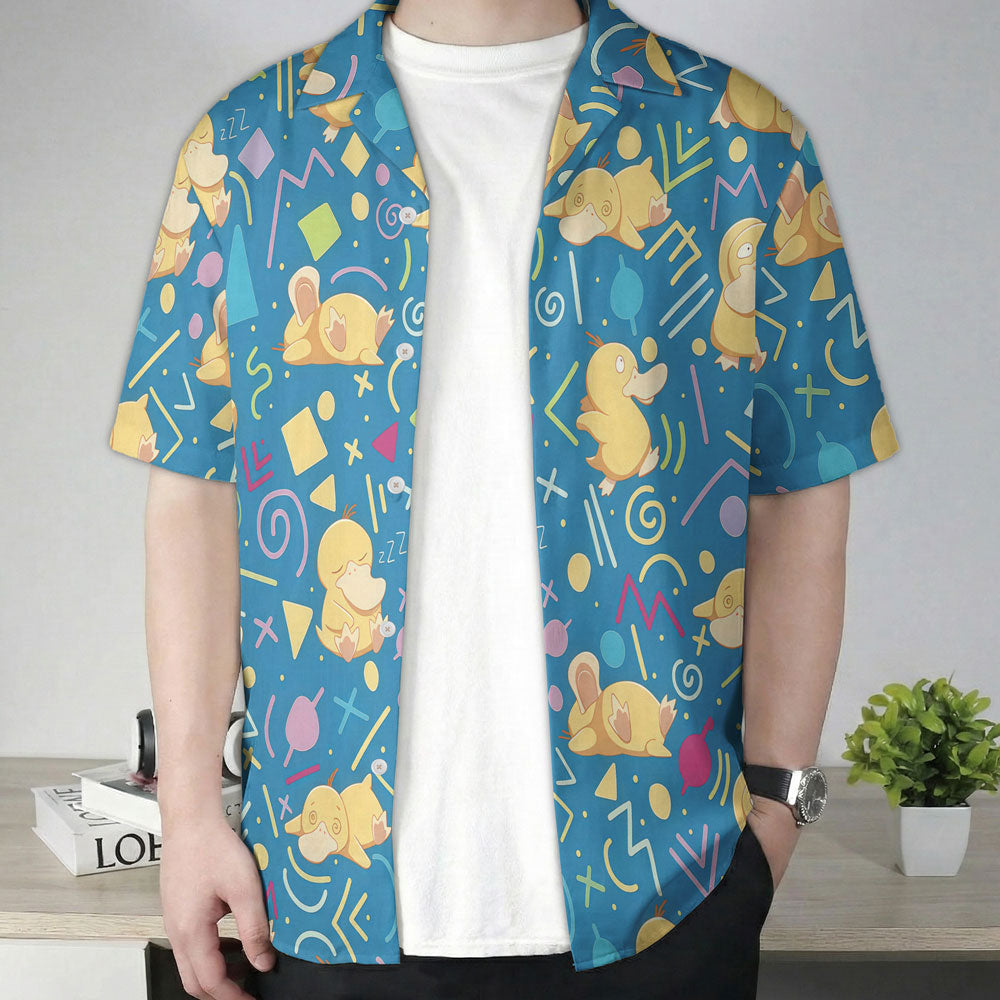 Tropical Retro Pattern Hawaiian Shirt