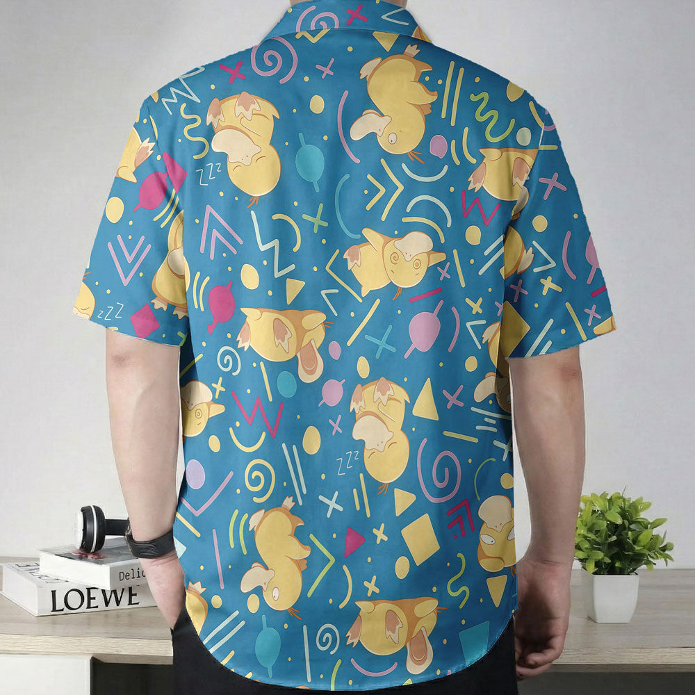 Tropical Retro Pattern Hawaiian Shirt