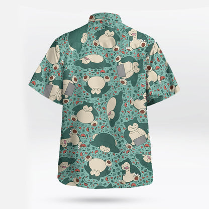 Sleepy Tropical Aloha Hawaiian Shirt