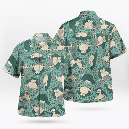 Sleepy Tropical Aloha Hawaiian Shirt