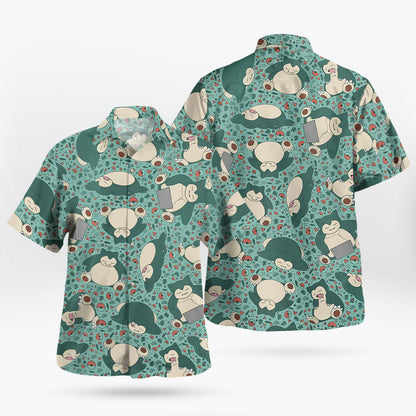 Sleepy Tropical Aloha Hawaiian Shirt