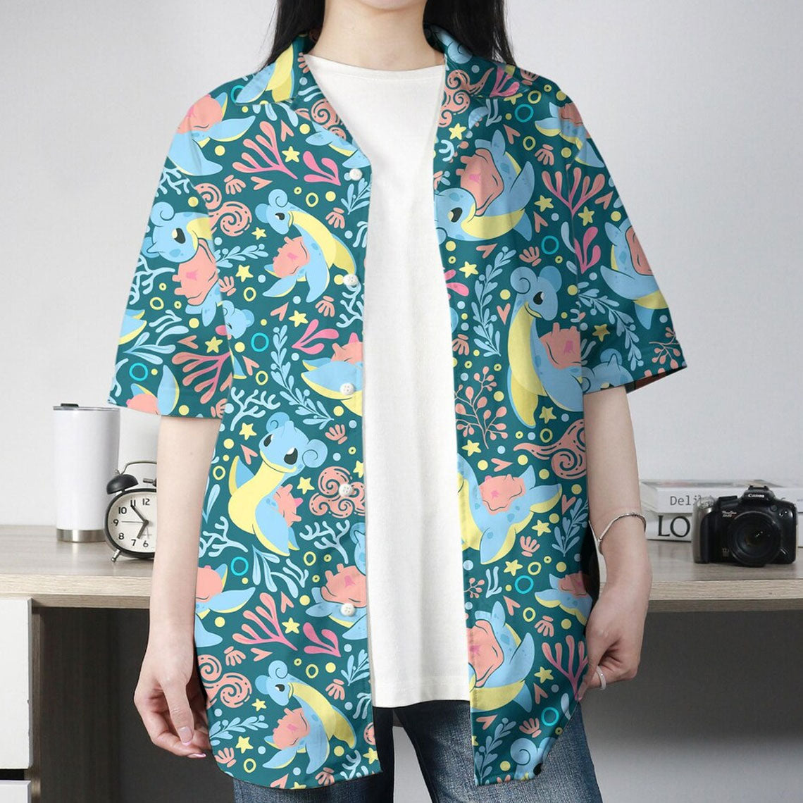 Anime Ocean Breeze Hawaiian Shirt