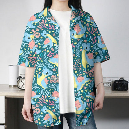 Anime Ocean Breeze Hawaiian Shirt