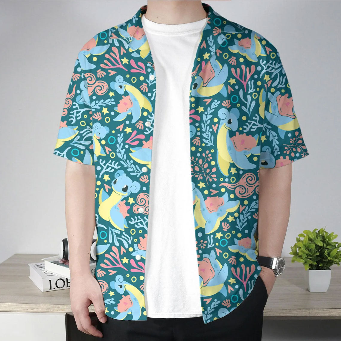 Anime Ocean Breeze Hawaiian Shirt
