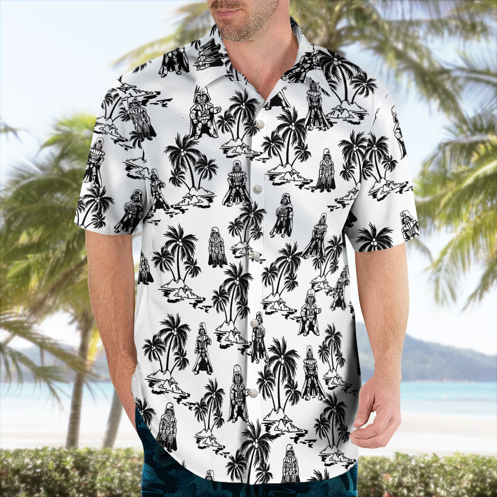 Dark Hero Tropical Hawaiian Shirt